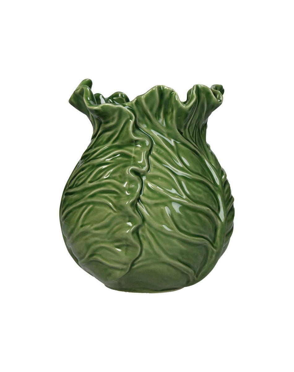Green Cabbage Vase 20 cm