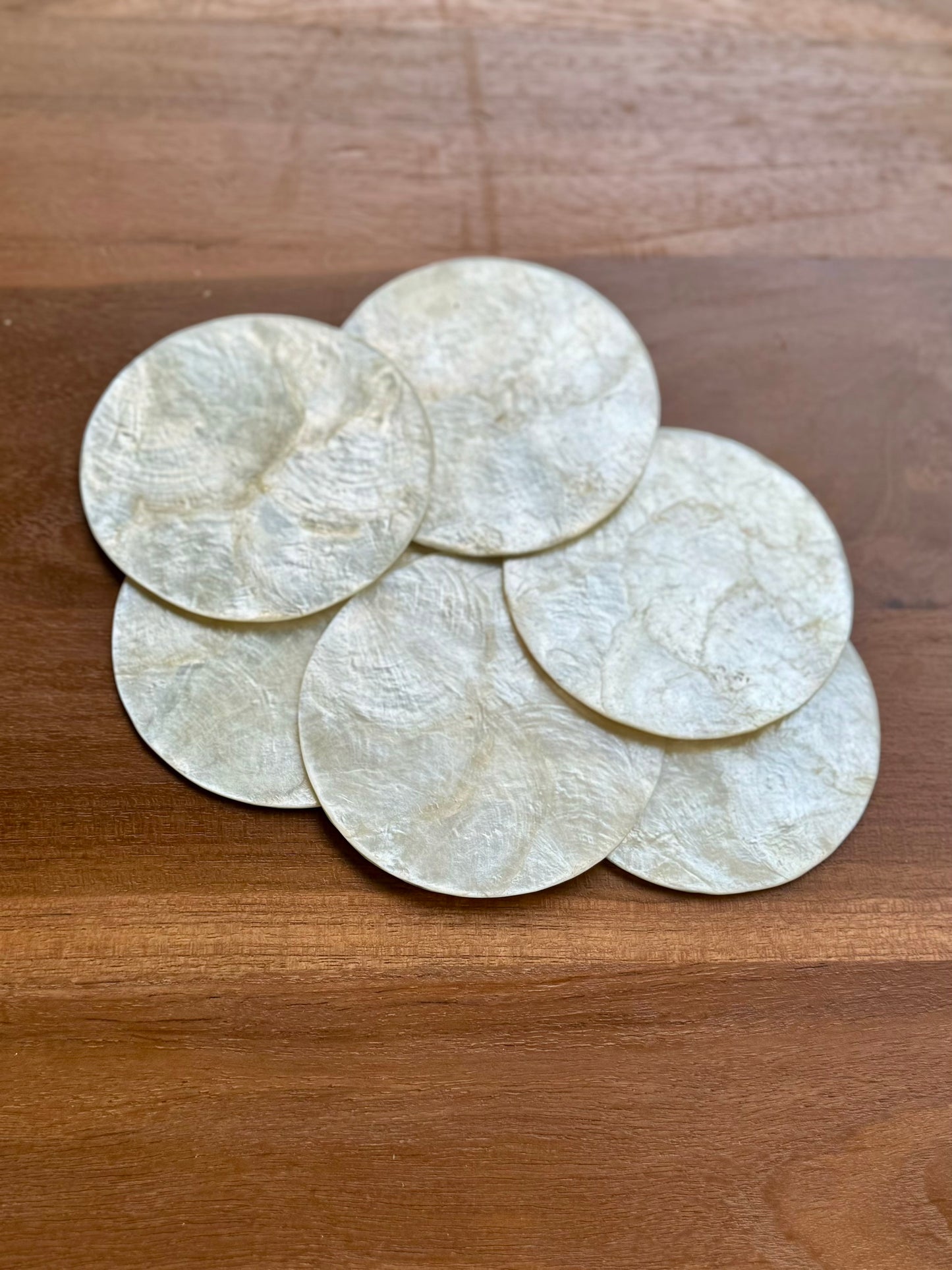 Mother of Pearl Coasters (Set of 6)