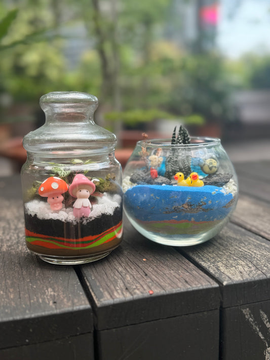 Build Your Own Terrarium Workshop on 17 & 30 Nov 2024