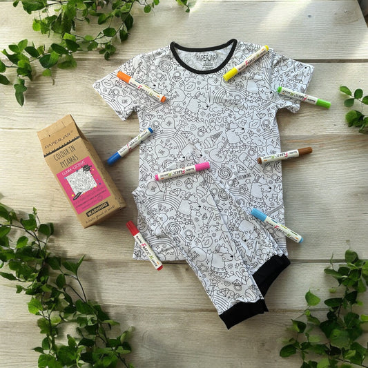Colour in PJ's - Llama-licious - Girls Age 9-10 Years