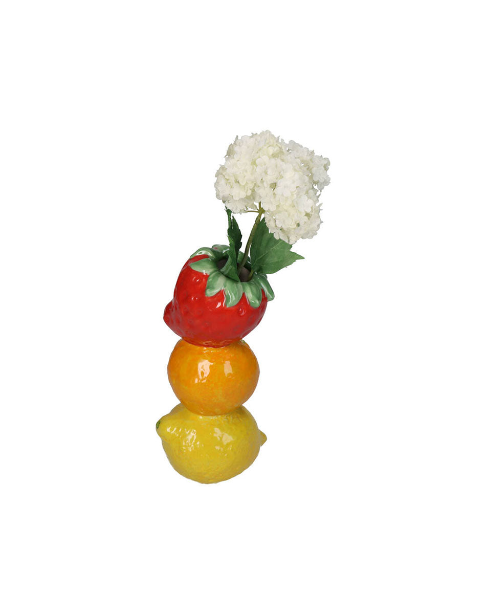 Multi Fruit 20 cm Vase