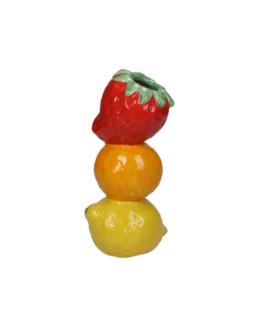 Multi Fruit 20 cm Vase