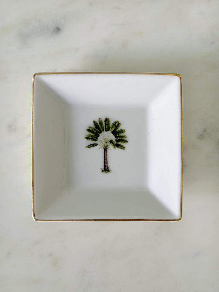 Palm Trinket Dish