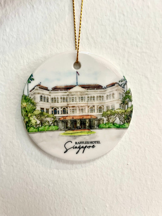 Raffles Hotel Hanging Decoration / Ornament