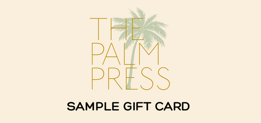 The Palm Press Gift Card