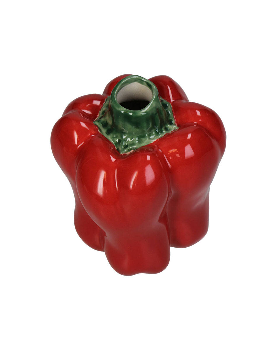 Red Bell Pepper Vase