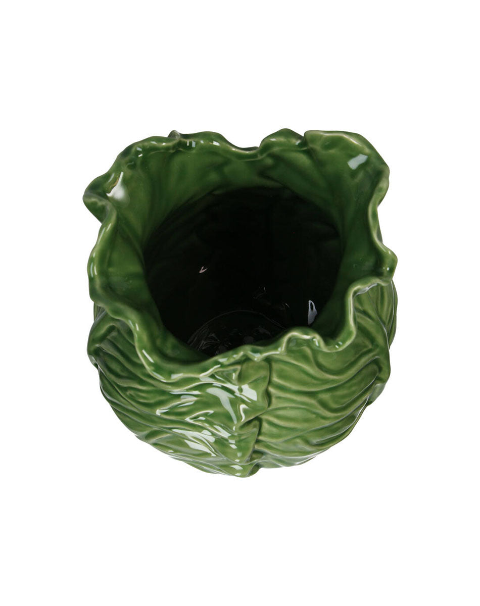 Green Cabbage Vase 20 cm