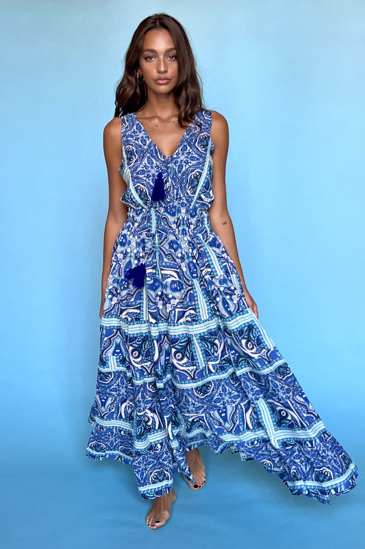 ANTICA ITALIA Sorrento Maxi Dress
