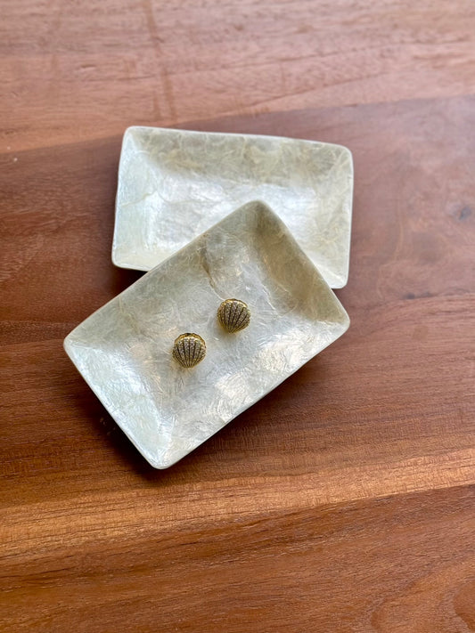 Mother of Pearl Rectangle Dish (Natural)
