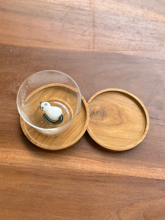 Teak Wood Coaster