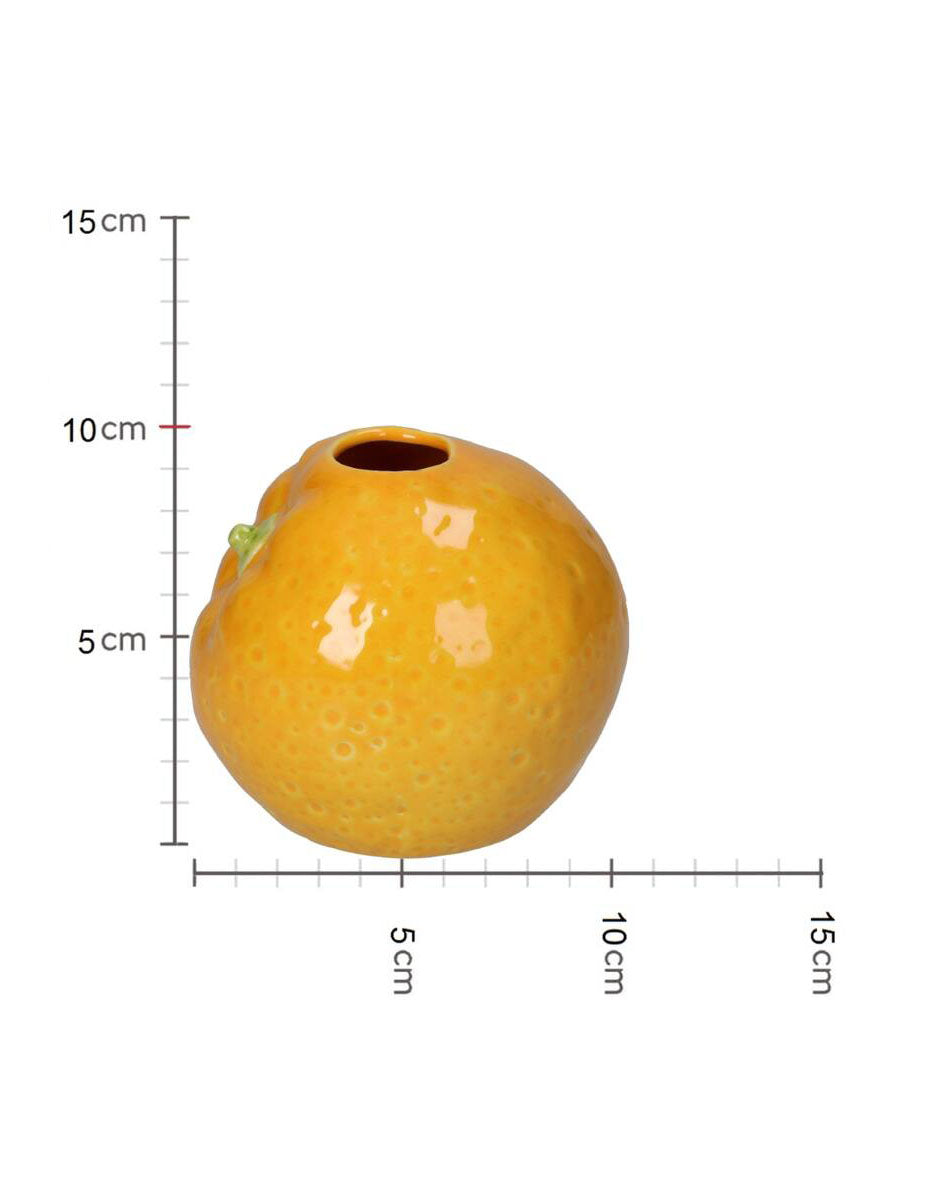 Orange 11 cm Vase