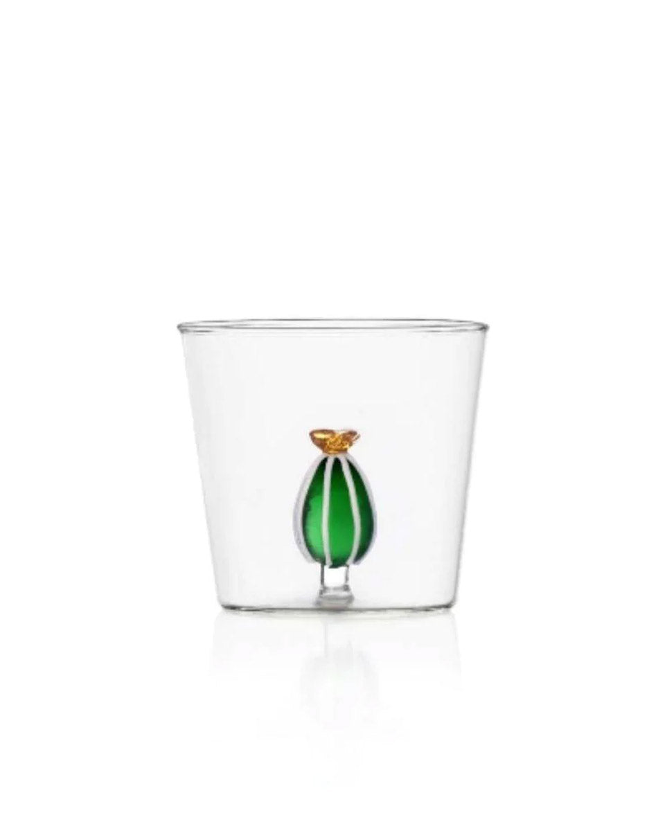Amber Flower Cactus Tumbler