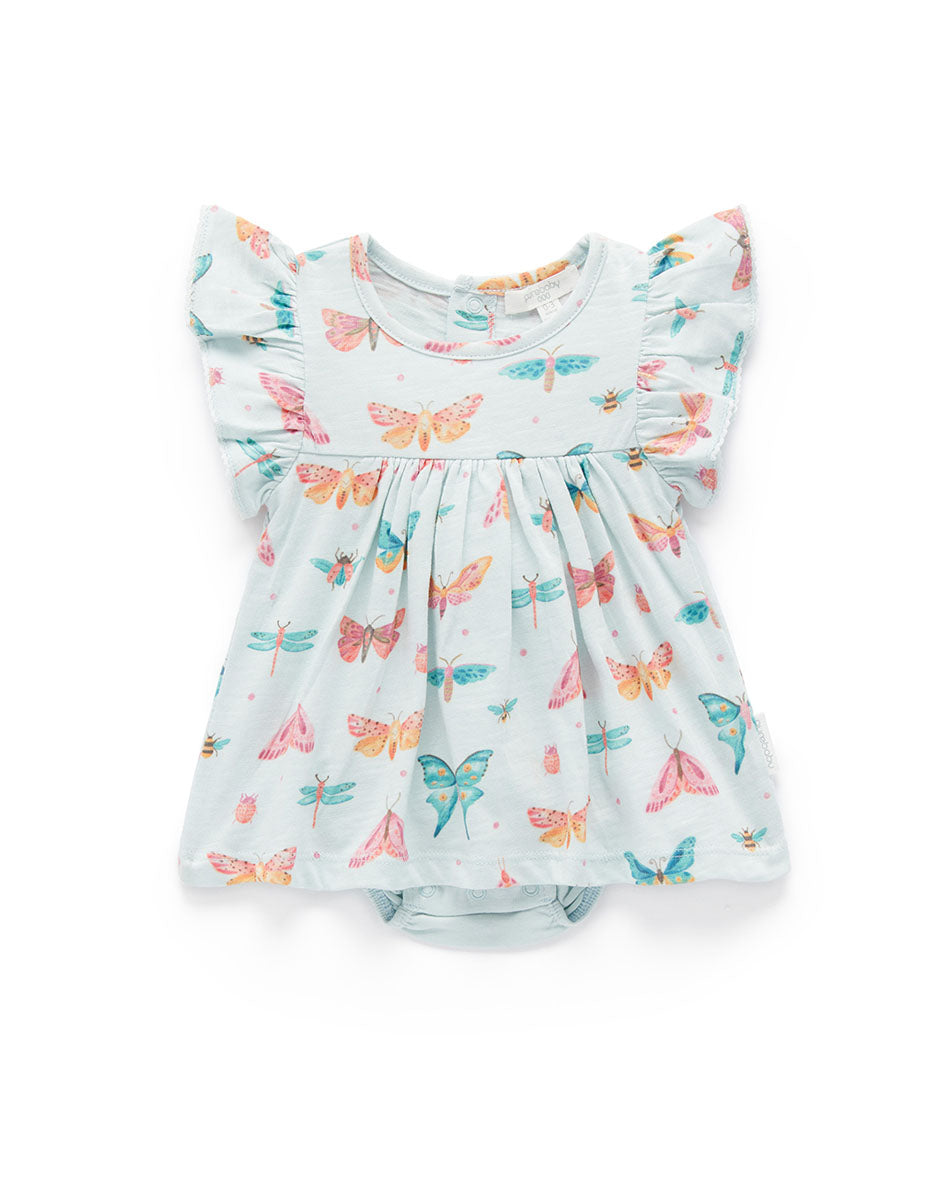 Butterfly Bodysuit Dress