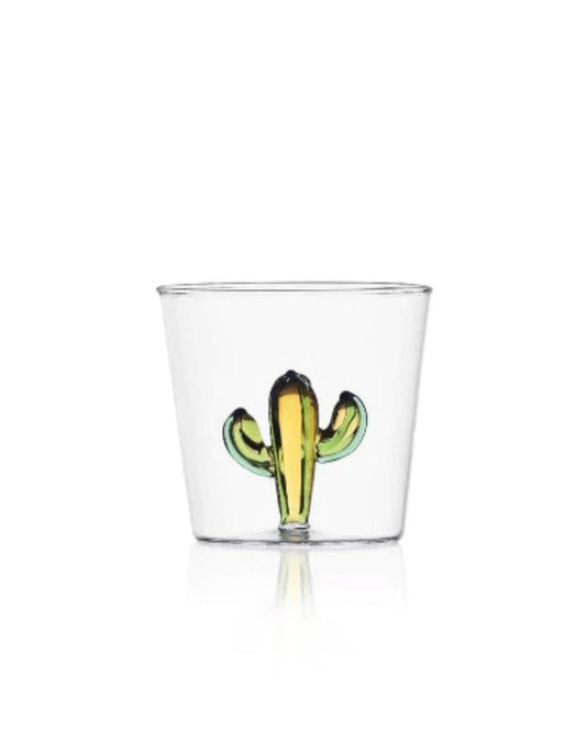 Green Amber Cactus Tumbler