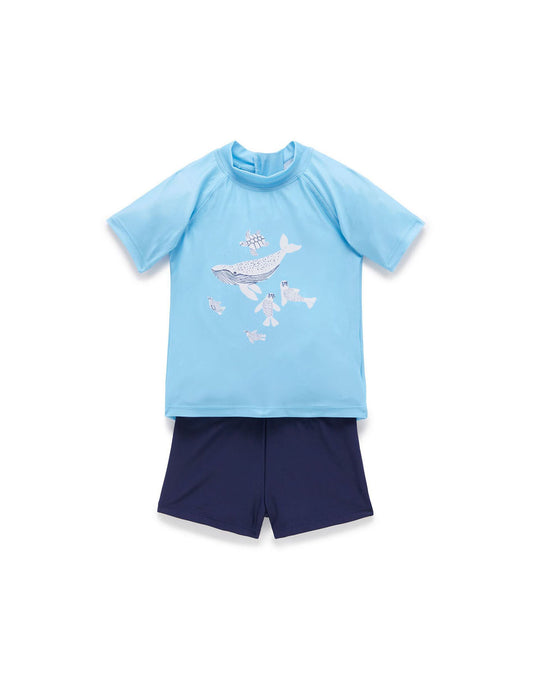 Whale Placement Rashie Set