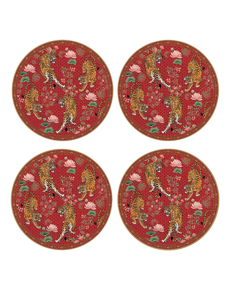 Set of Four Dessert Plates 19 cm Bengala