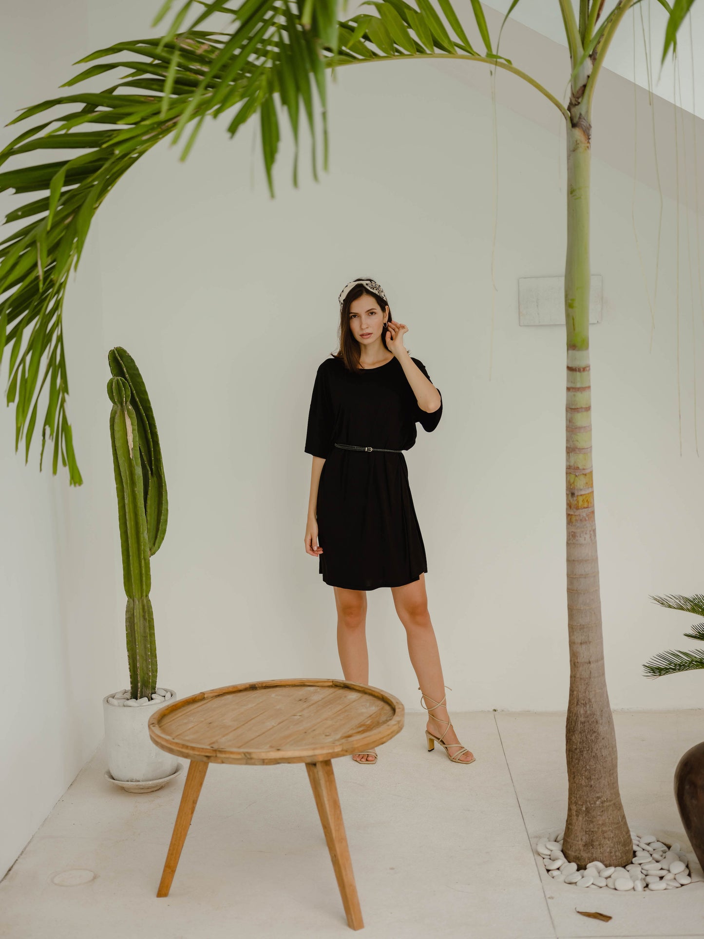 Tyra Oversized Bamboo T-Shirt Dress